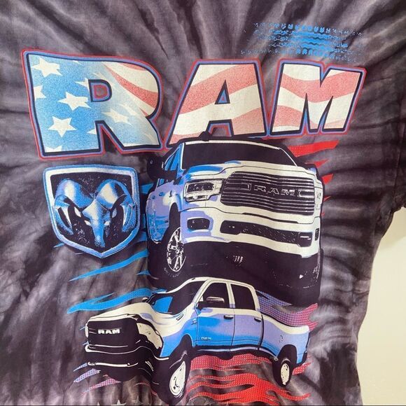 Rams Tie Dye Graphic short sleeve T-shirt - NWOT - Picture 4 of 7